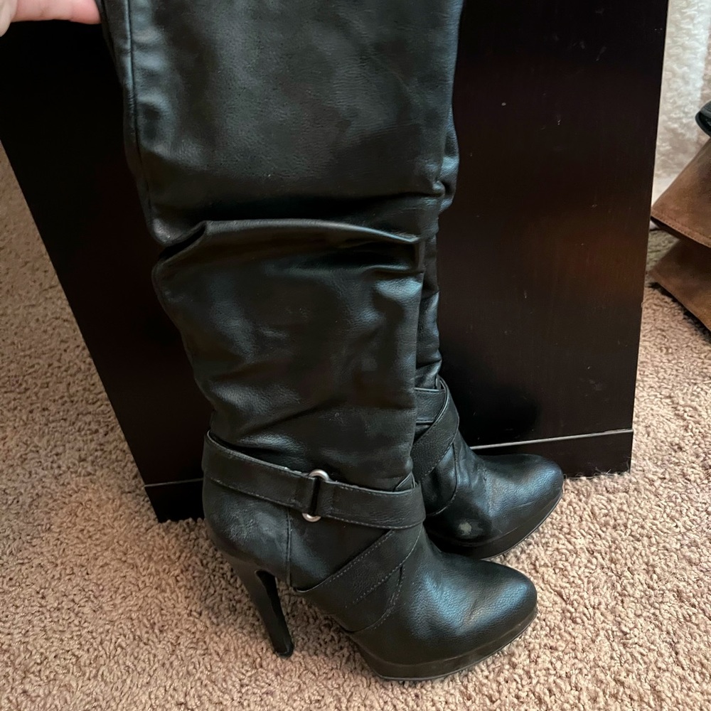 Knee high boots